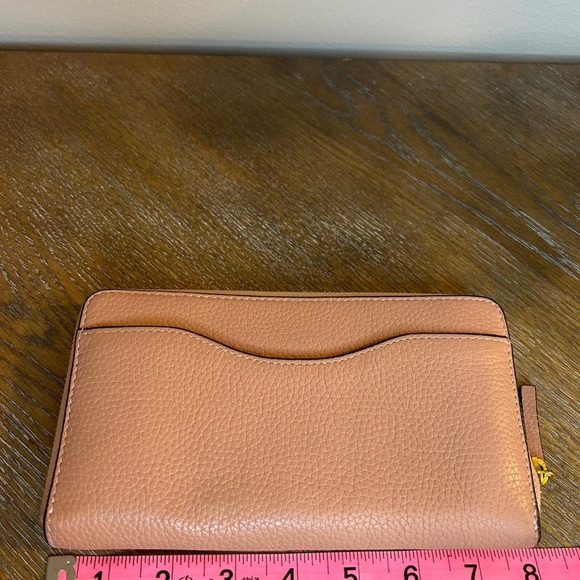 Tory Burch Britten ZIP Continental Leather Wallet mauve - Picture 7 of 8